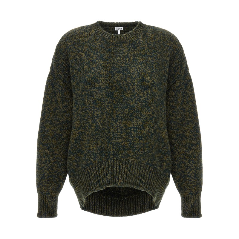 Double neck sweater