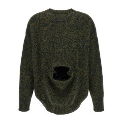 Double neck sweater