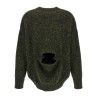 Double neck sweater