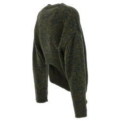 Double neck sweater