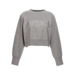 'Firm Knit Cropped' sweater