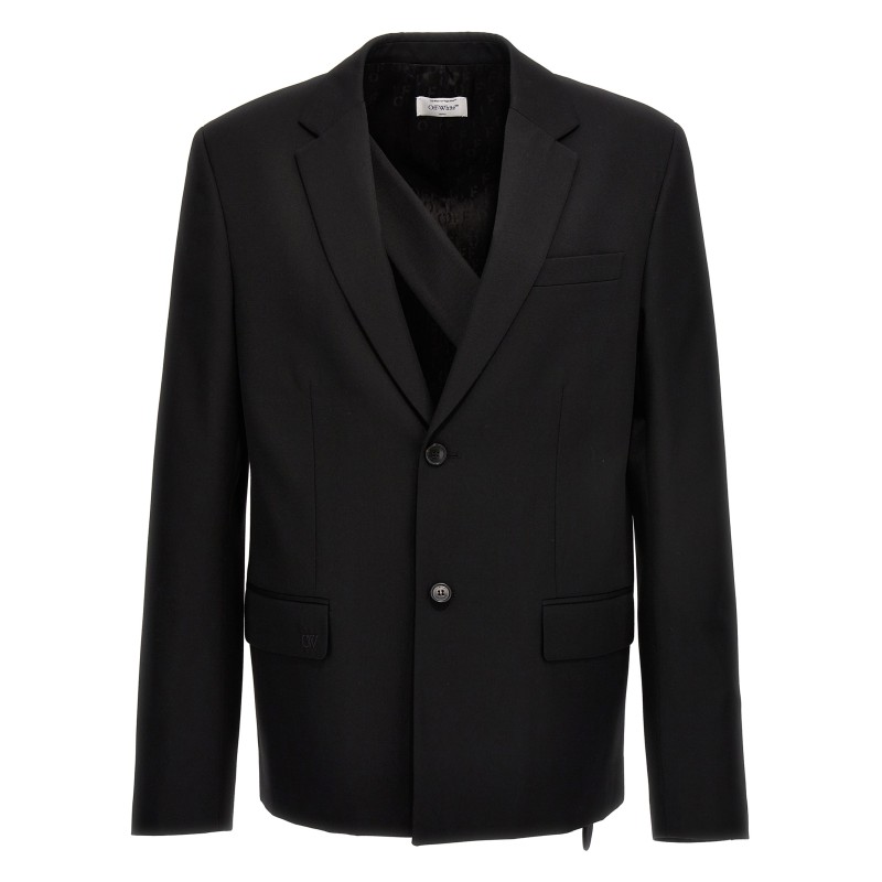 'OW Embroidery' blazer