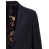 Single-breasted jacquard blazer