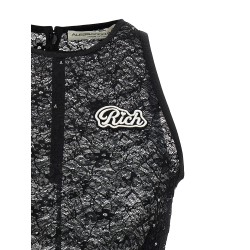 Rhinestone lace top