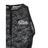 Rhinestone lace top