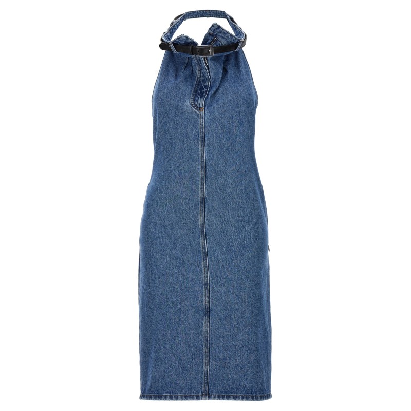 'Belt Halter Neck' dress