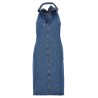 'Belt Halter Neck' dress