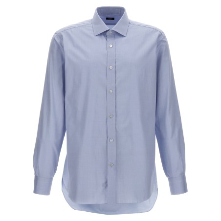 Textured cotton shirt