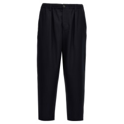 Tropical wool crop pants