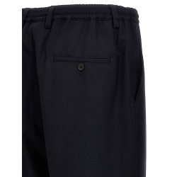 Tropical wool crop pants