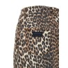 Animal print long skirt