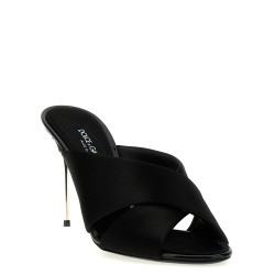 Satin sandals