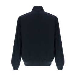 Logo embroidery bomber jacket