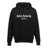 Logo print hoodie