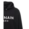Logo print hoodie