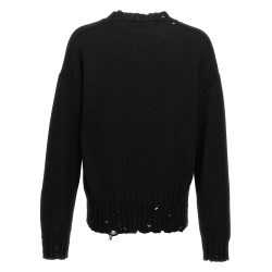 Destroyed effect sweater