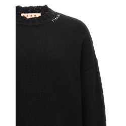 Destroyed effect sweater