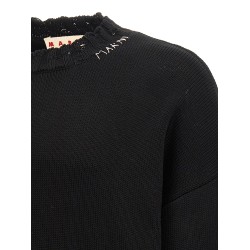 Destroyed effect sweater