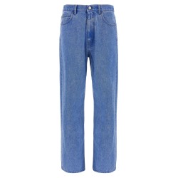 'Bleached Coated' jeans
