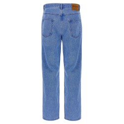 'Bleached Coated' jeans