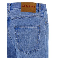 'Bleached Coated' jeans