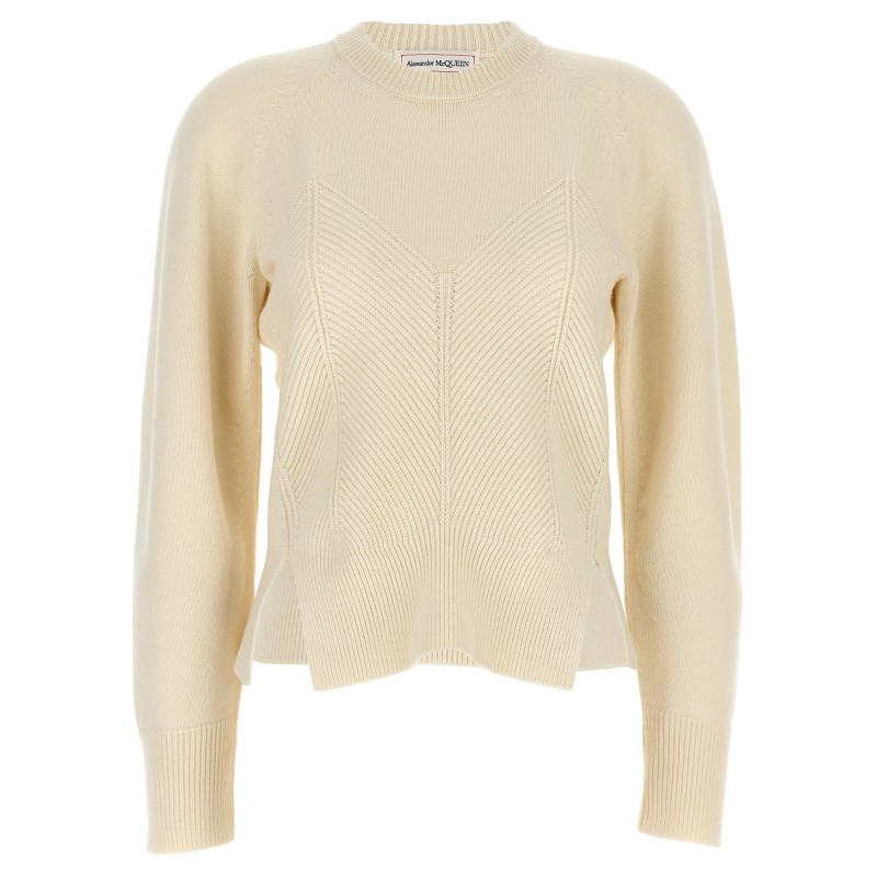 'Chevron Corset' sweater
