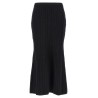 Maxi wool skirt