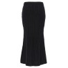 Maxi wool skirt