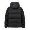 Logo plate down jacket