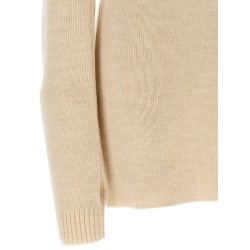 Knitted dress with removable sleeves