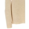 Knitted dress with removable sleeves