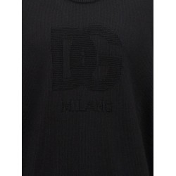 'DG' intarsia sweater