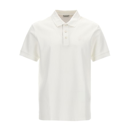 Logo embroidery polo shirt