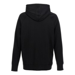 Jacquard insert hoodie