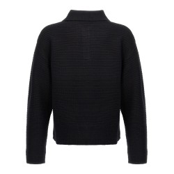 Logo embroidery sweater