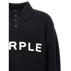 Logo embroidery sweater