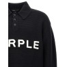 Logo embroidery sweater
