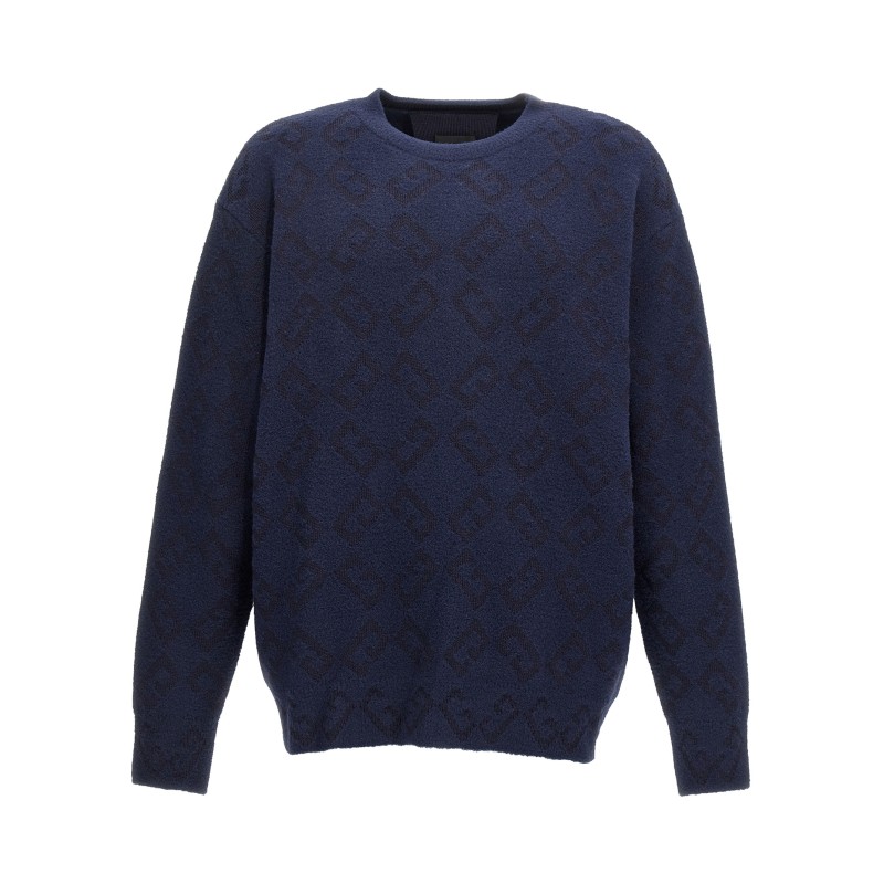 Logo embroidery sweater