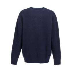 Logo embroidery sweater