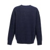 Logo embroidery sweater