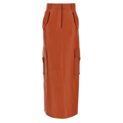 'Illustration' midi skirt