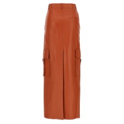 'Illustration' midi skirt