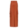 'Illustration' midi skirt