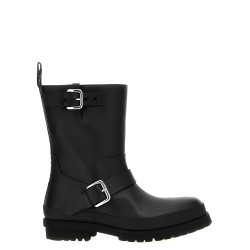 'Biker' ankle boots
