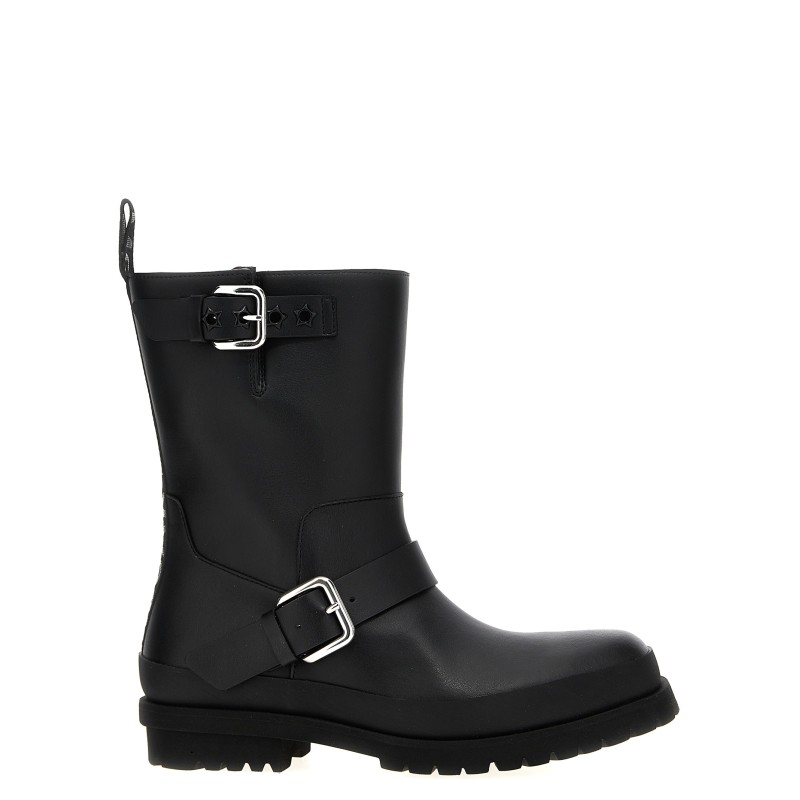 'Biker' ankle boots
