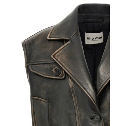 Logo nappa vest