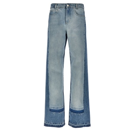 Layered jeans