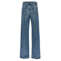Layered jeans
