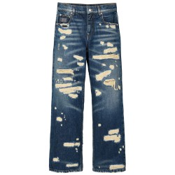 'The Rip And Repair Straight Jean' jeans