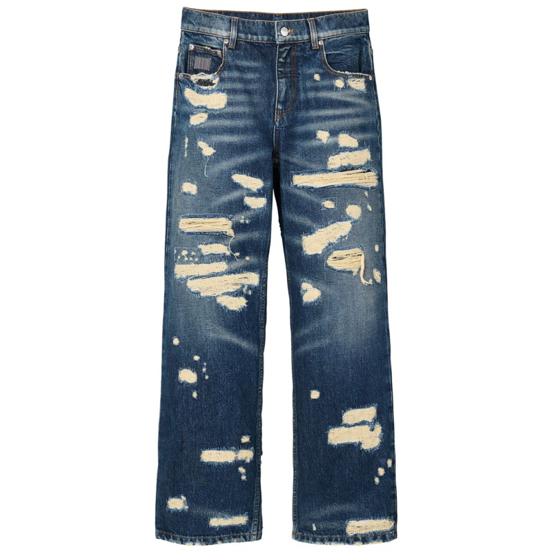 'The Rip And Repair Straight Jean' jeans